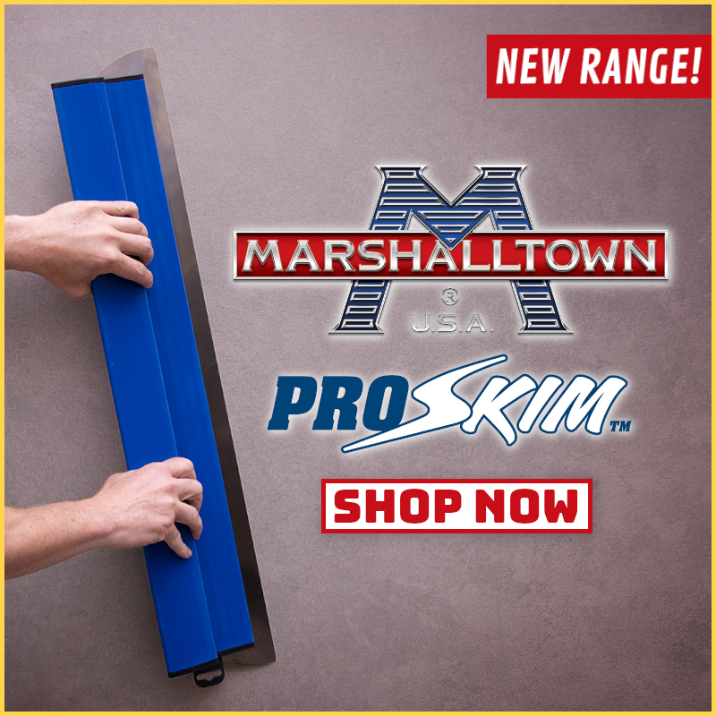 TWWholesaleLTD's tweet photo. The #Marshalltown #ProSkim #Plastering Spatulas are here! 🎉🎉.

Get your hands on their new plastering spats before they sell out! Head over to https://t.co/fyNz9JLJWB to get yours!

@MARSHALLTOWN_US @rollinsgroup https://t.co/YxCRlf2Zy8