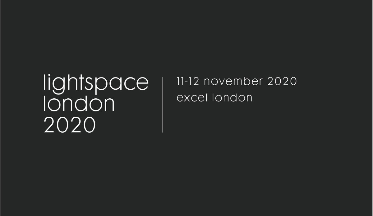 Our 2020 dates are confirmed! We are pleased to let you know that <a href="/lightspaceshow/">lightspace</a>  is returning to ExCeL London on 11-12 November 2020. 

We hope you're having a fantastic time at the event and can't wait to do it all again next year.