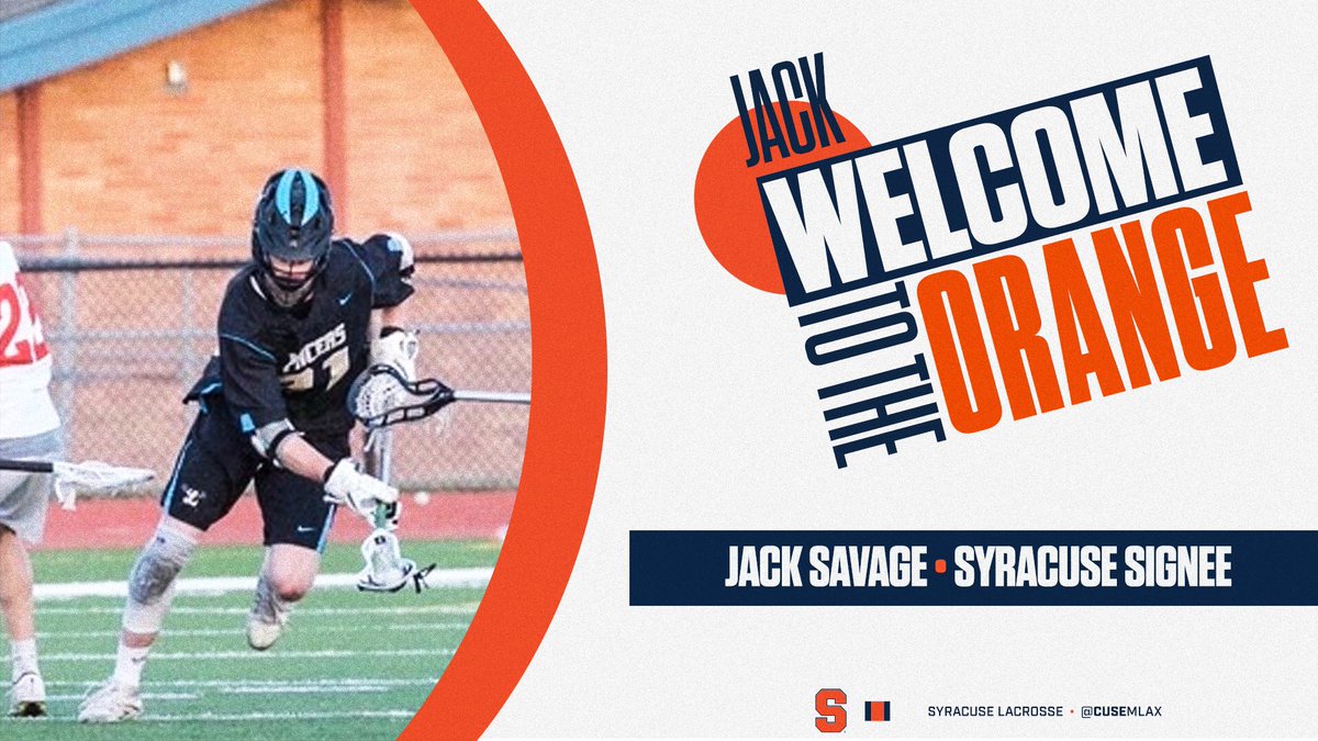 Officially added a Savage to our roster ✍️.

Welcome to the 🍊, Jack.