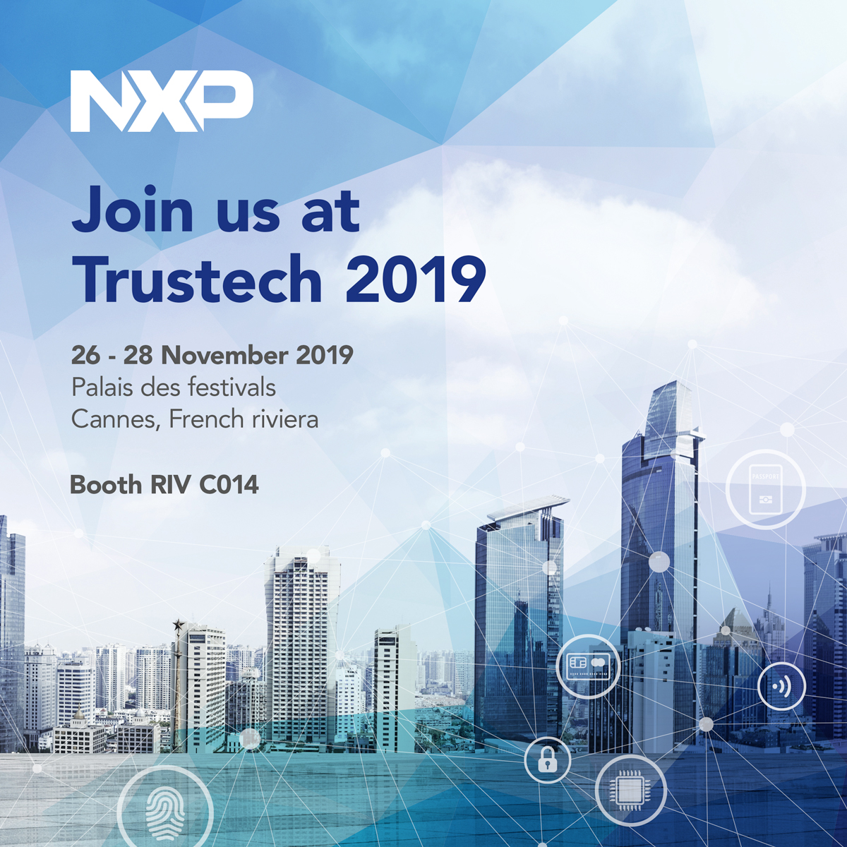 Our mission is to lead the world into a smarter and more secure future with our #SmartCity solutions. Explore our latest innovations and products at this year’s  #TRUSTECH2019 in Cannes to see how we connect modern life! ow.ly/7lVg50x5z5X