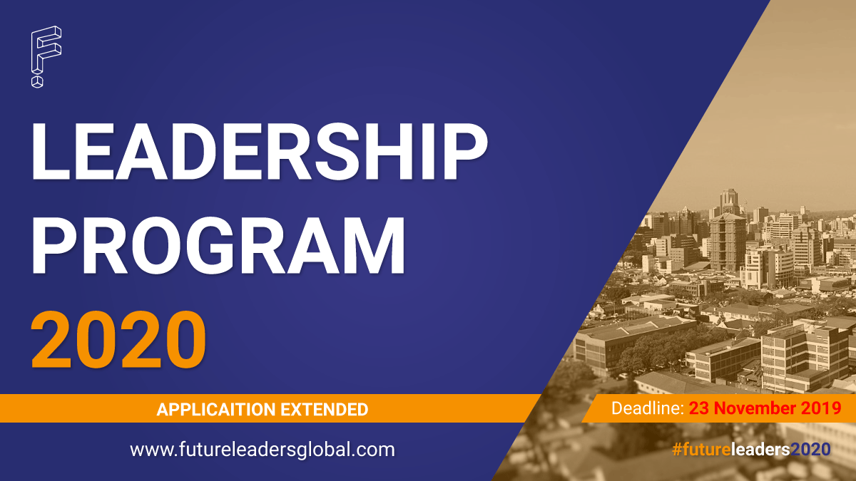 FutureHarare's tweet photo. Would you like to develop your leadership skills and make a positive impact? This could be an opportunity for your!

APPLY NOW
https://t.co/I3Ucw4uk51

Share with friends,family and network

#FutureLeadersHarare #Leadership2020 https://t.co/BuYVWbZ4xU