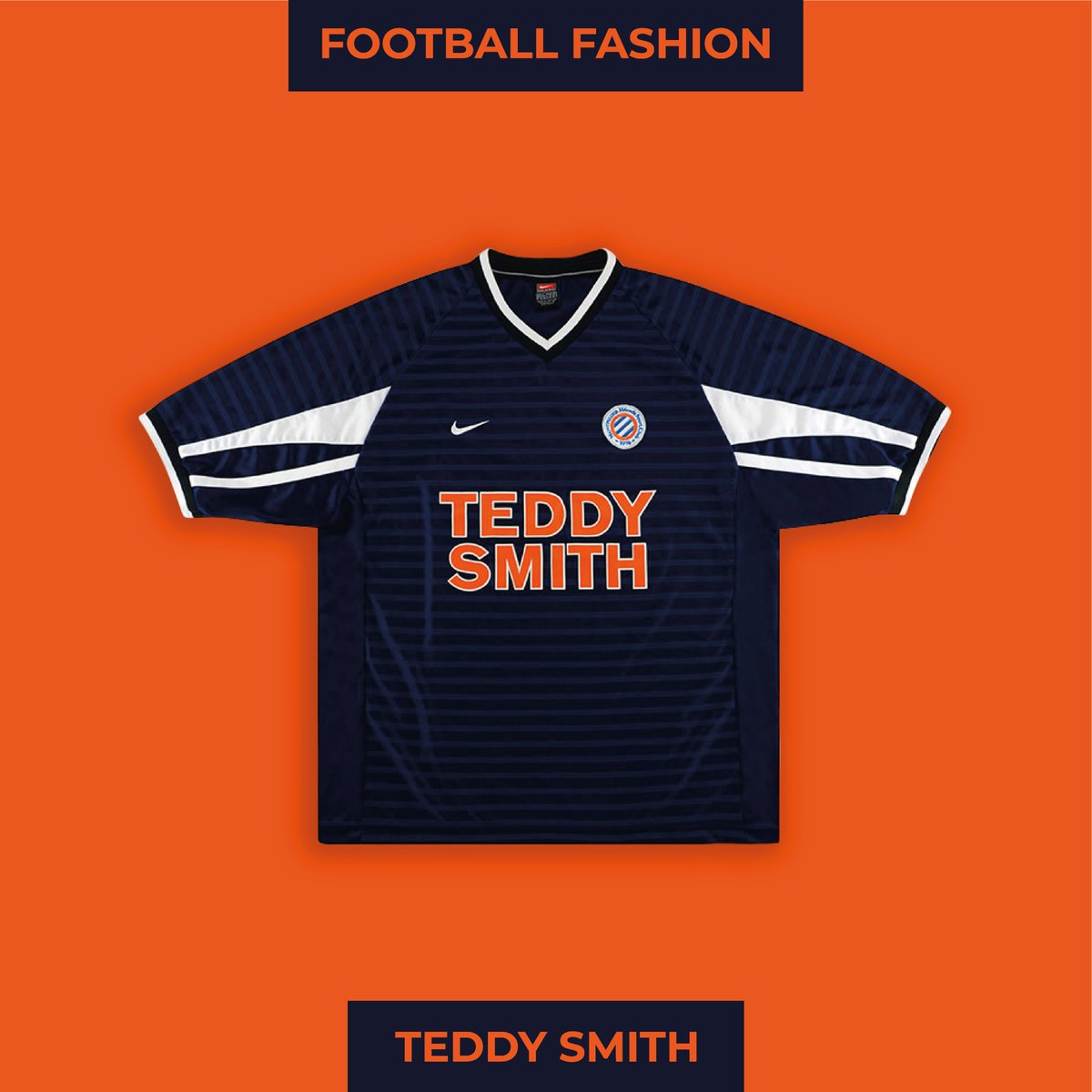 Football Fashion: Montpellier HSC and Teddy SmithCan you think of any other fashion brands that have sponsored a football team?