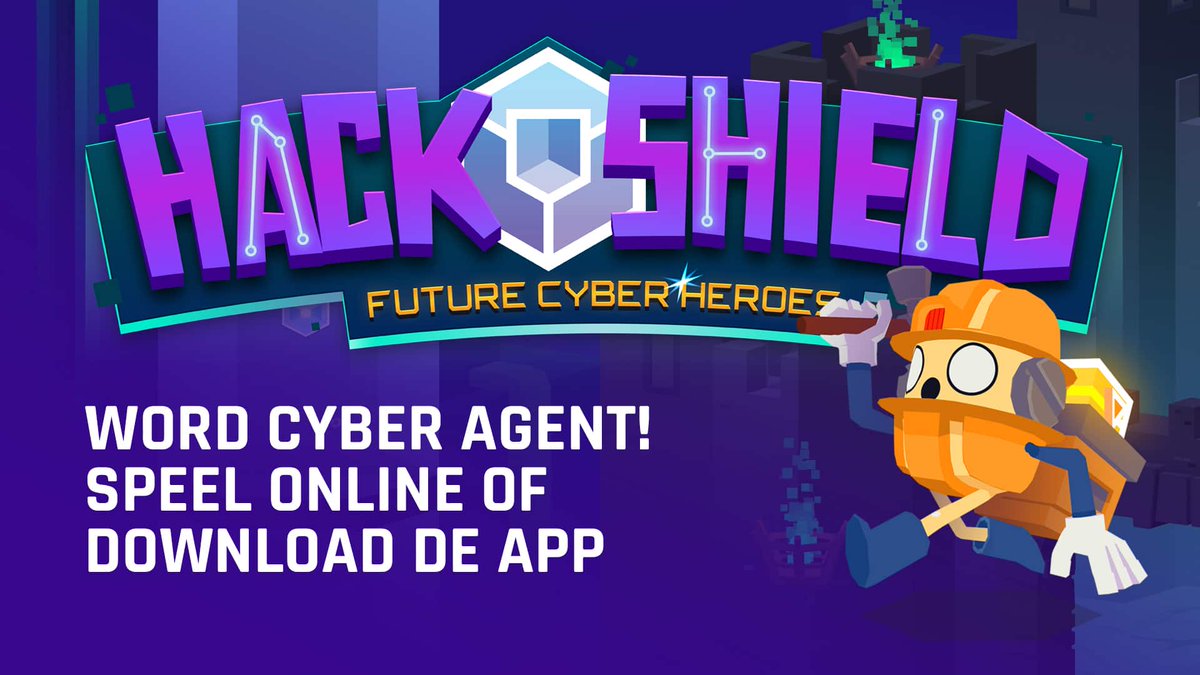 Platform_ECP's tweet photo. Wij hebben ons als Team Safer Internet Centre van @Platform_ECP aangesloten bij @joinhackshield en gaan de strijd aan tegen cybercriminaliteit! Strijdt u samen met uw  kinderen met ons mee? Meld u snel aan via https://t.co/ZGVrvh0G87. #JoinHackShield #JaarcongresECP https://t.co/wRVRdifie3