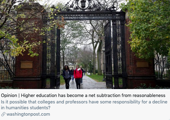 1) Good morning, it's time to correct more information about English and history, courtesy of this latest George Will column in the Washington Post. Will is engaged in misinformation and specious reasoning. Let's fix it...