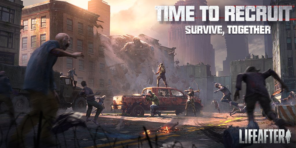 LifeAfter on Twitter: "#LifeAfter #TimeToRecruit Time to expand your camp  for #LevinCity, Survivors! This is a great opportunity to introduce your  camp to other survivors~ Survivors looking for a place to call