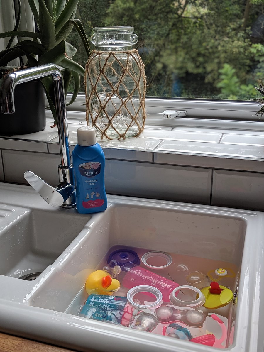 milton cleaning fluid