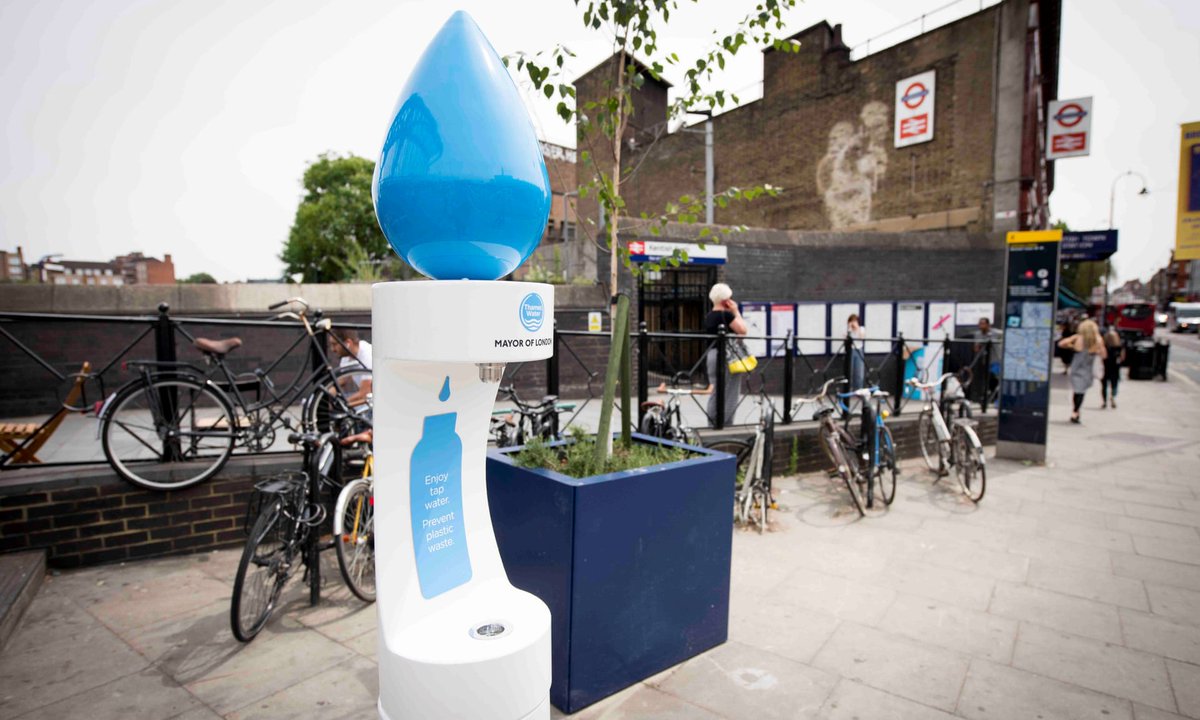 MIWWaterCoolers's tweet photo. If you're looking for somewhere to #refill your water bottle in #London, it's never been easier! Just look out for the blue drop 💧 and you'll find one of these @thameswater @MayorofLondon #taptasticnotplastic #plasticfree #waronplastic @Elkay_USA @HughFW

https://t.co/WUT6JdAKmL https://t.co/jnie4oHrWP