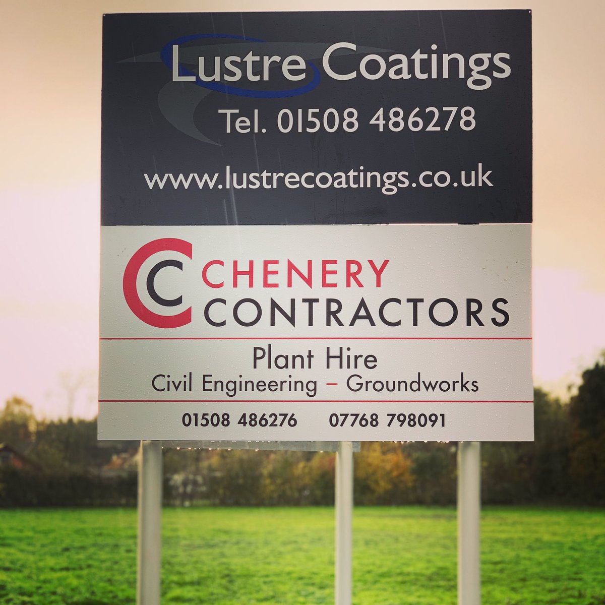 No missing us now as you drive past on the a140, thanks to @pawsprintandweb for making these up for us they are spot on👍 #newsignage #giveusatoot