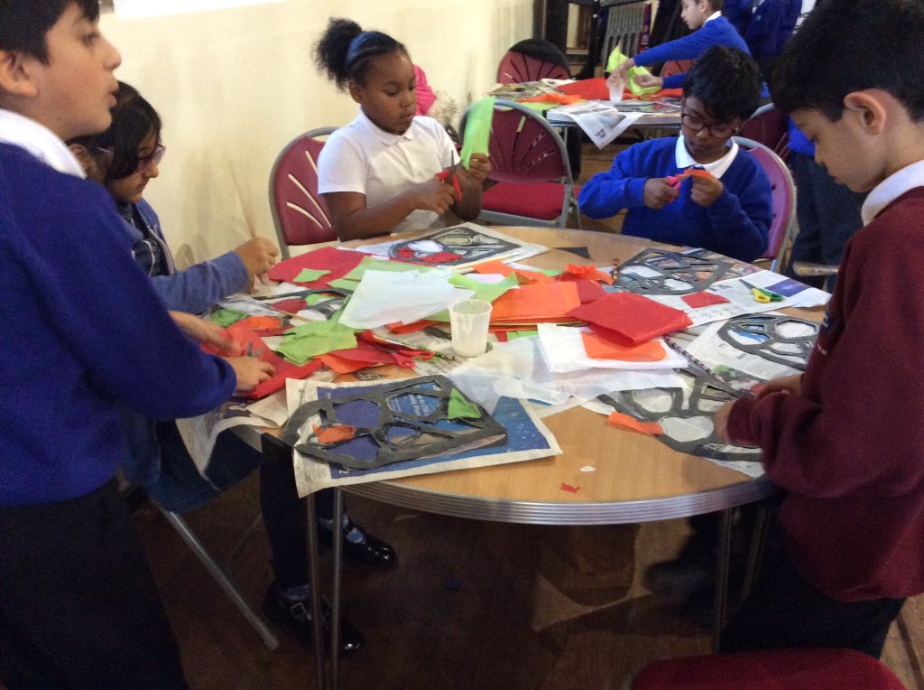 OAHobmoor's tweet image. Year 4 had an amazing time @StEdburghas church as part of our local history study. We learnt about the inside and outside of the church, The Trust School and other local buildings. We made our own stained glass windows and even had a go at ringing the bells!