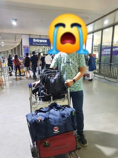 SeamanNaSiBudoy's tweet photo. See you next year! Thank you Lord. 🙏❤
Masakit man dahil malayo ka na naman sa pamilya mo pero kailangan mo at kailangan ka nila. I will go home safe! 💪

#FirstTimeFlight
#SeeYouKorea https://t.co/Di9RXpqV4d
