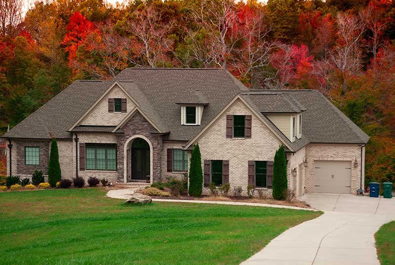 The beauty of fall in NC, Chesapeake Pearl with grey mortar !