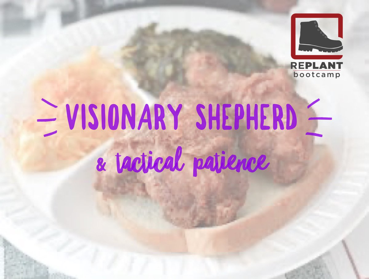 ReplantBootcamp's tweet image. Replanters must be VISIONARY SHEPHERDS that have TACTICAL PATIENCE: Pastor Fred shares about taking 2-3 years to move Franklin Avenue from funding their church through selling chicken suppers to faithful and biblical giving. replantbootcamp.com/podcast/ep9/