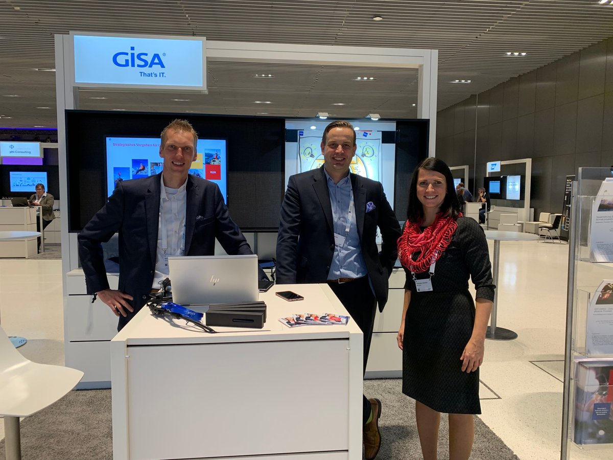 GISA_GmbH's tweet image. Unsere GISA IT-Experten auf dem #SAPForum für die #Versorgungswirtschaft. Wie hat Ihnen die Guided Tour zum Thema #SAP S/4HANA Utilities gefallen?