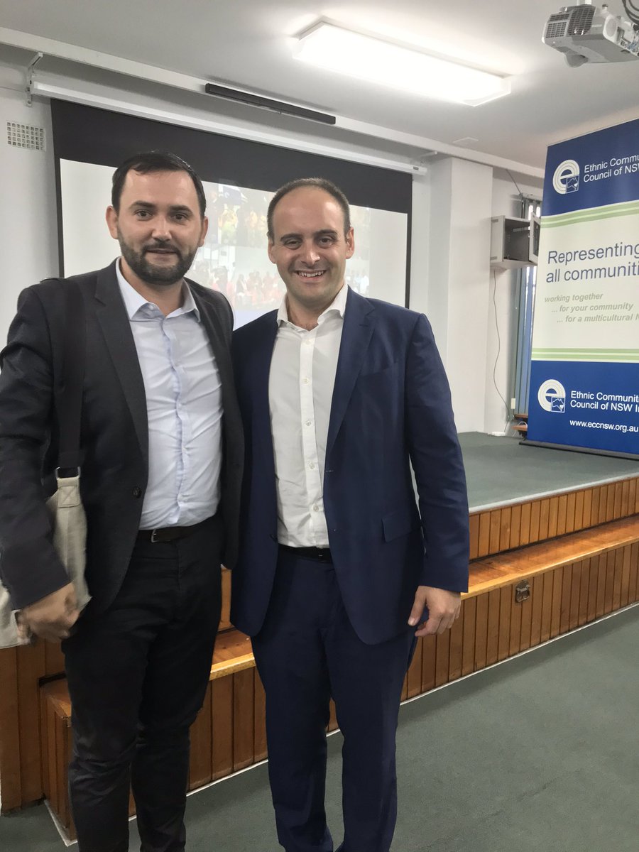 SydneyUrdu's tweet photo. Our co-founder &amp; edu coordinator Ernest Kulauzovic has attended 2019 AGM @ Ethnic Communities Council New South Wales and congratulated to the newly elected chair @peterdoukas We would like to extend our best wishes! #urdusydney #sydneyurdu #urduschools #urdulanguage @EKulauzovic https://t.co/mM1MnWHhWB