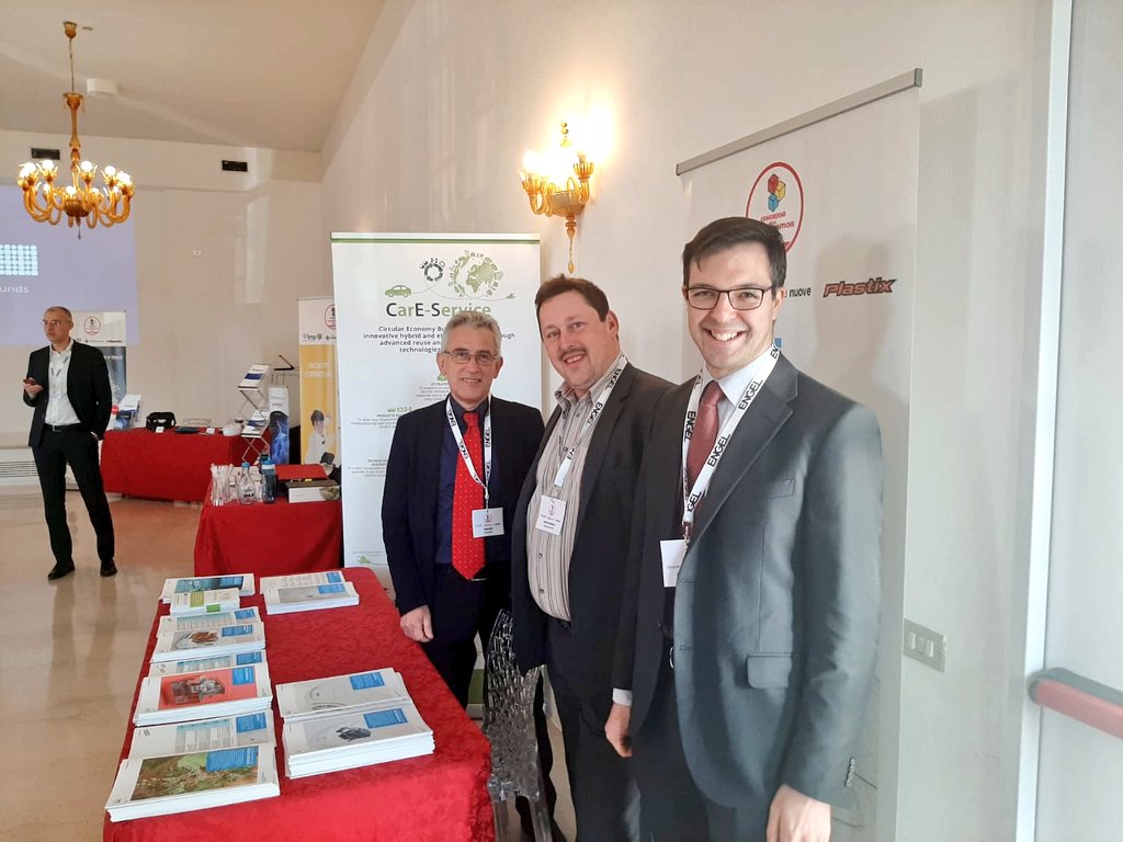 Oggi, al XXIV Congresso Materie Plastiche, il team di #RadiciGroup #HighPerformancePolymers ha parlato di materiali post-industriali e post-consumer, riciclo virtuoso, #economiacircolare con un focus dedicato al progetto <a href="/CarE_Service_EU/">CarE_Service_EU</a> di cui siamo partner.
#H2020
