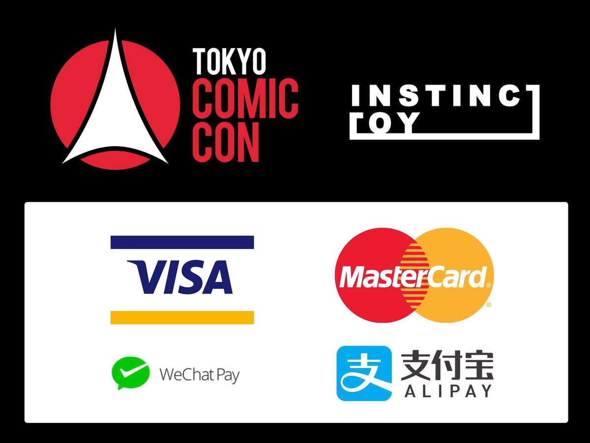 クレジットカード Instinctoy東京コミコン情報 今年の東京