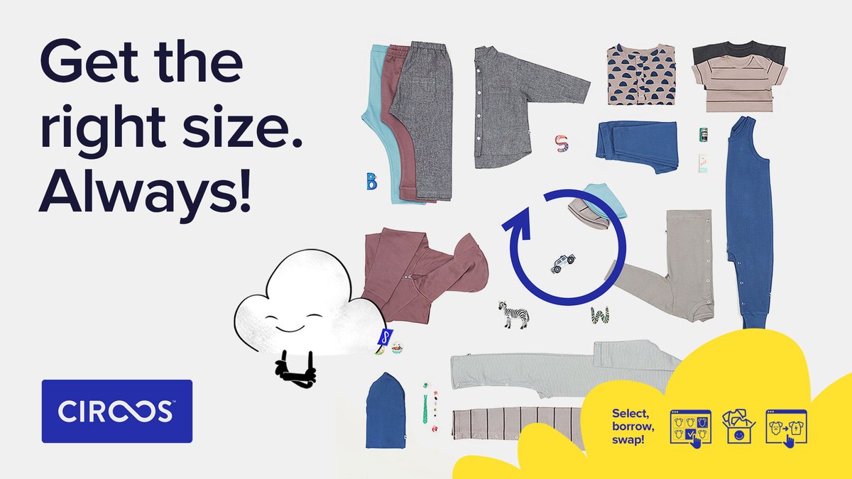 CircosCo's tweet image. We're live! ⟶  circos.co 🎉

Kids grow, but their clothes don’t. Circos is the first international subscription service for kids clothing and maternity wear. Save space, money, and fabric.
#circulareconomy #whybuy #fashion #innovation #SDG12