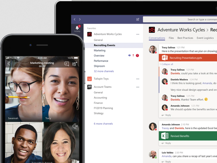 SAVACONV's tweet photo. Op #MSIgnite 2019 werden weer heel wat nieuwigheden aangekondigd. Ook Microsoft Teams, dat stilaan onze werkplek verovert als centrale communicatiehub voor bedrijven, krijgt er binnenkort enkele handige nieuwe features bij. Een overzicht: https://t.co/Or8WfaBk5s https://t.co/19VOMBljZ9
