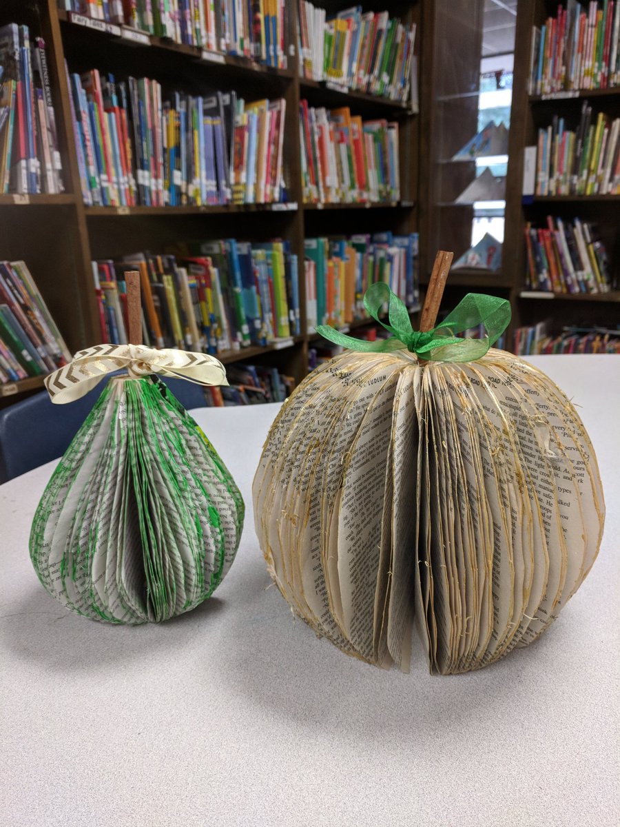 Martin Staff are getting crafty! (The pear was created by Mr. Hardy &amp; the pumpkin was made by Mr. Schaller.)
