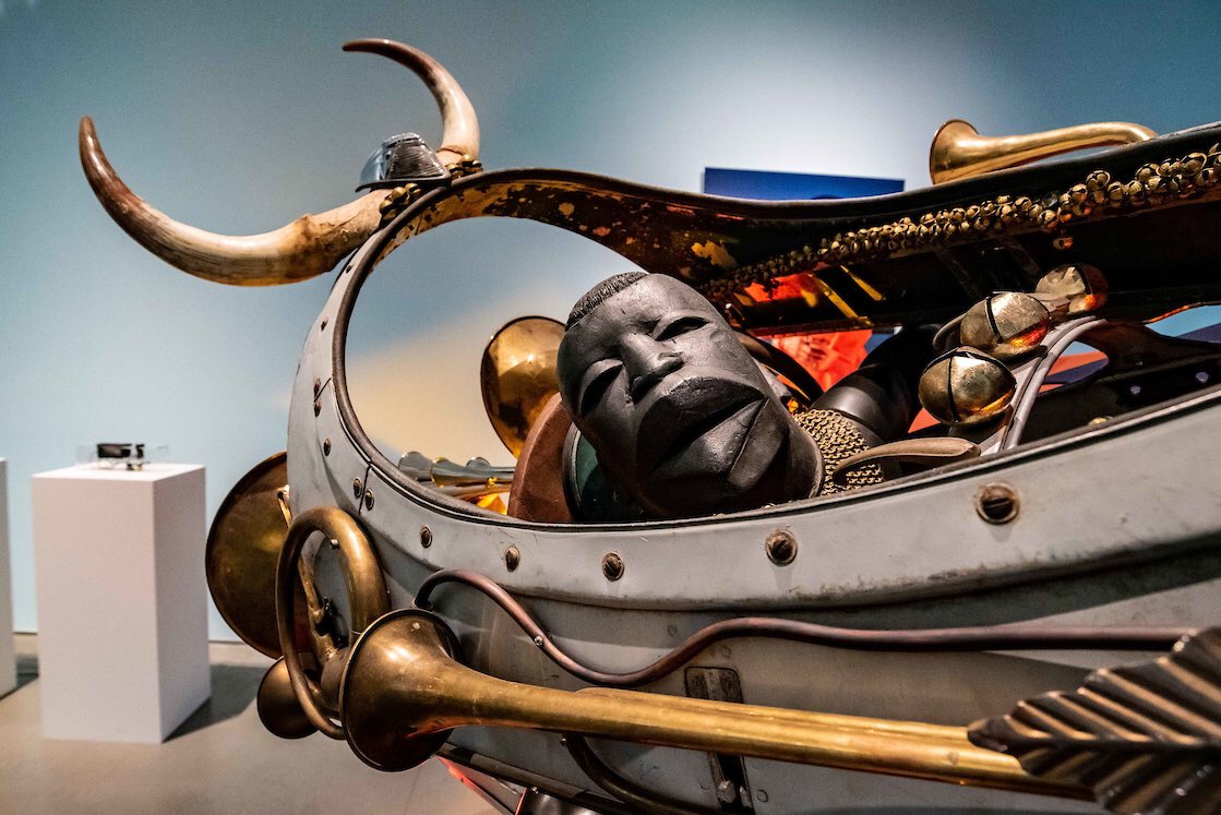 Ford_Gallery's tweet photo. Out of this world: have you visited #UtopianImagination? The third in our opening trilogy of exhibitions runs for three more weeks: the artists’ futuristic visions are on view through December 7! https://t.co/t0ZCngIxa6