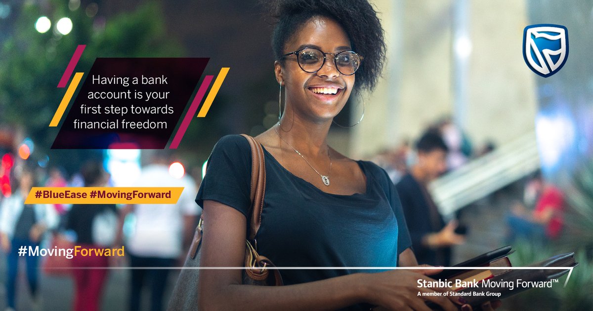 StanbicBankZW's tweet photo. With just your ID ,you can now apply for a Blue Ease Account. The account comes with a debit card and access to our digital platforms. #BluEase #MovingForward https://t.co/CUoCpAqfRz