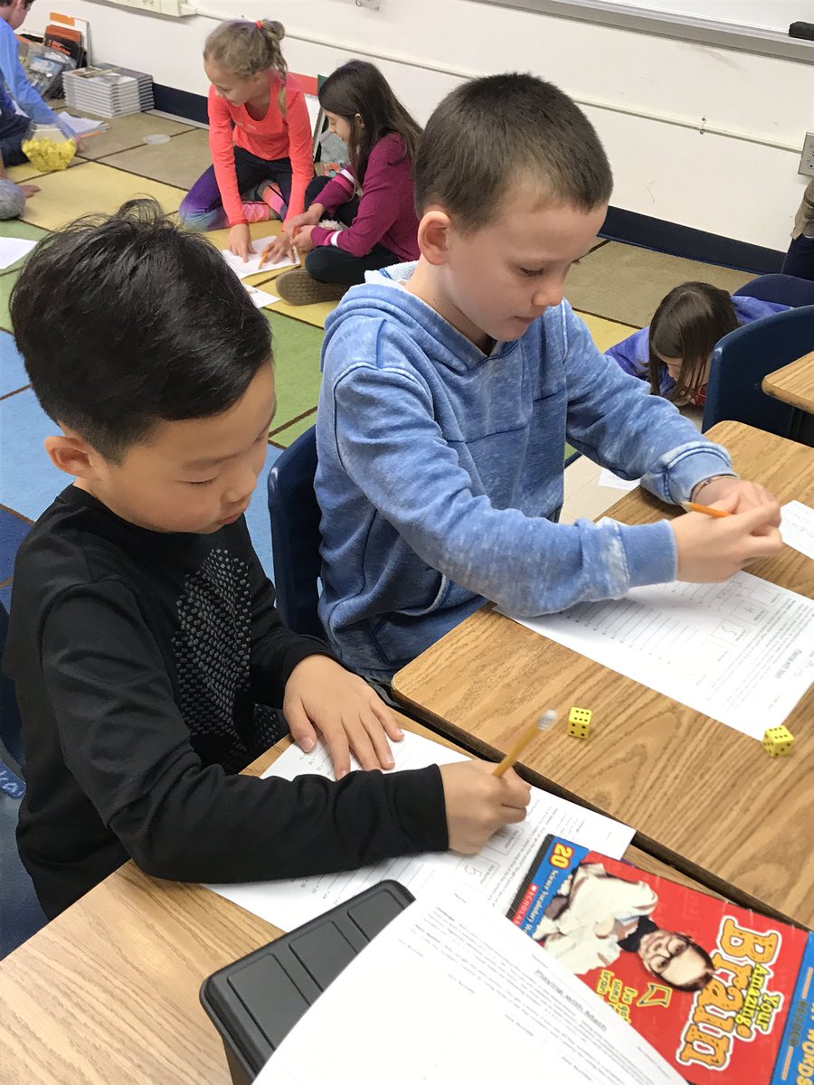 Always a “GRAYT” feeling when 100 percent of the students are engaged in a lesson.  3rd Graders challenging themselves in math using the order of operations (PEMDAS). <a href="/Mrs_Dreiman/">Susan Dreiman</a>