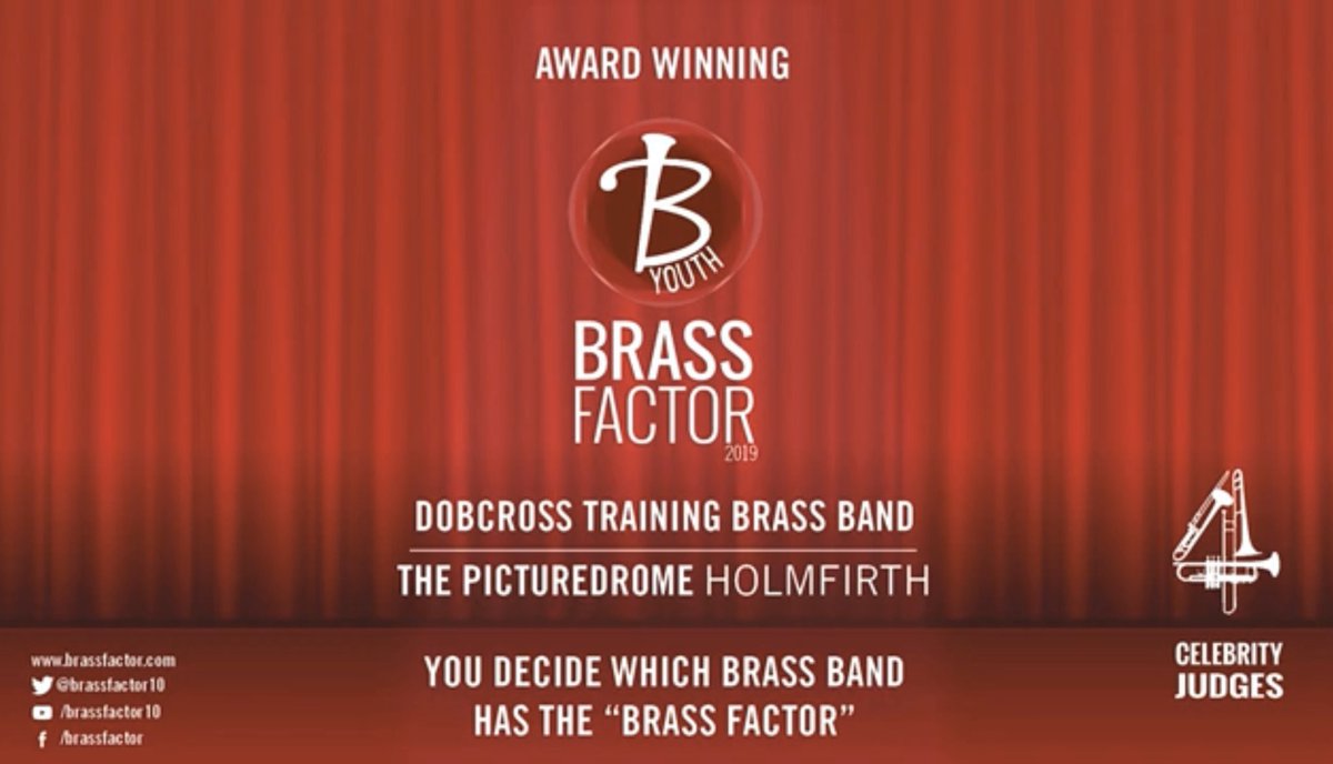 🎬 O F F I C I A L  V I D E O

We’re delighted to announce Dobcross Training Brass Band video is now LIVE on YouTube. 

Click the link below to watch now! 

🎞 youtu.be/Fko8LaMLWIY 

Like and share! 

Keep your eyes across Social Media for more news on Brass Factor videos.