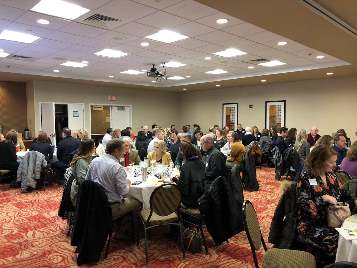 Talking at our tables about 2020 education events!