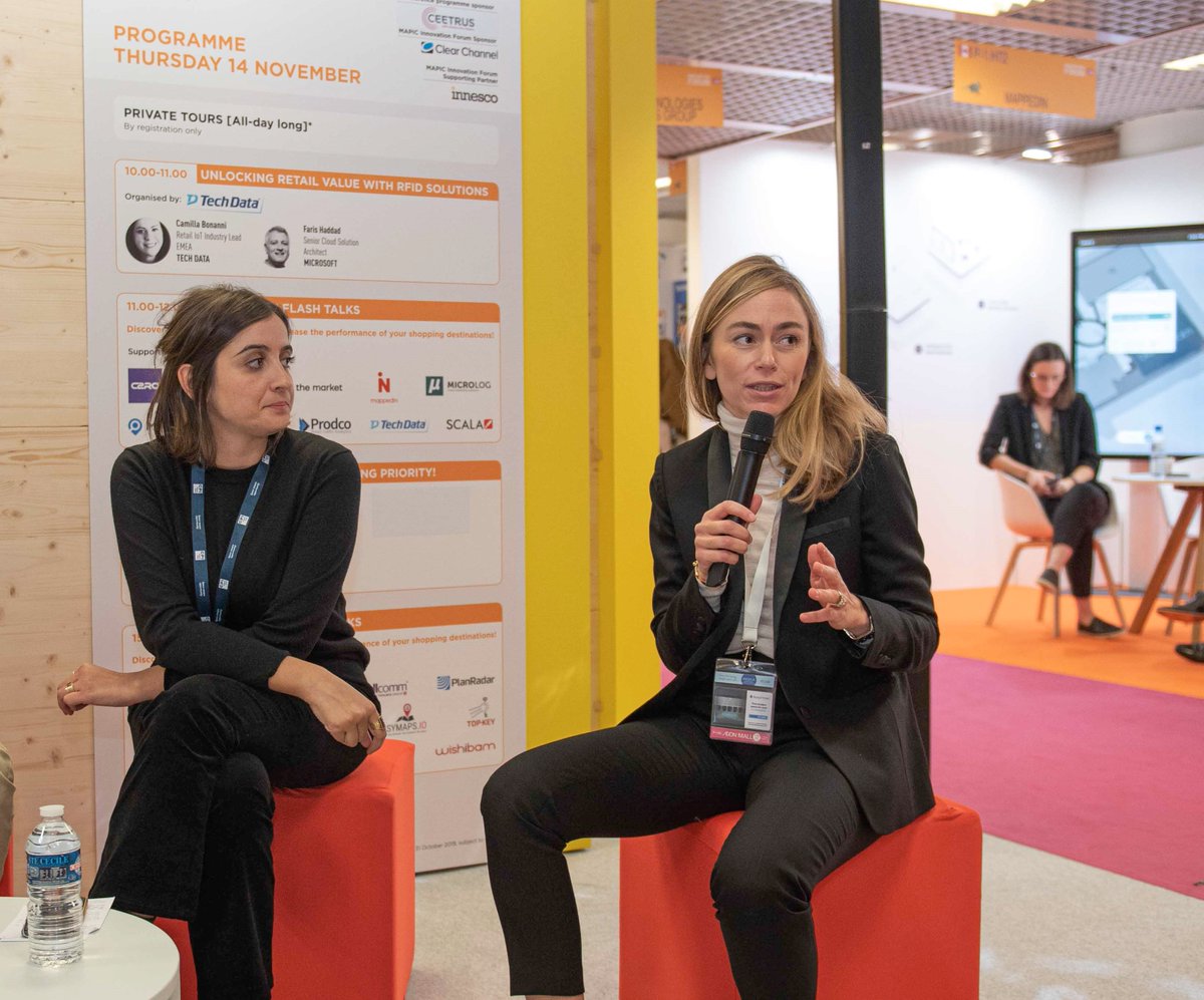 urw_group's tweet photo. #MAPIC "Building better and greener assets is at the core of our #CSR engagement. #BetterPlaces2030🍃 not only gives purpose to our teams and drive to our retailers, it creates shared value for our communities." @VilletJulie, Director of @URW_LAB &amp; CSR @URW_group. #URWforCSR https://t.co/9TGnW00j8z