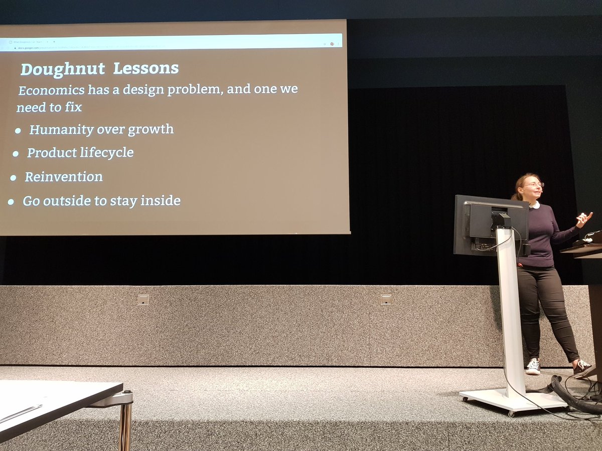 "The next big thing in design is circular." - Doughnut Lessons von <a href="/cate_zh/">Cate Mackenzie</a> 

#WUDCH2019 #WUD2019 #WorldUsabilityDay2019