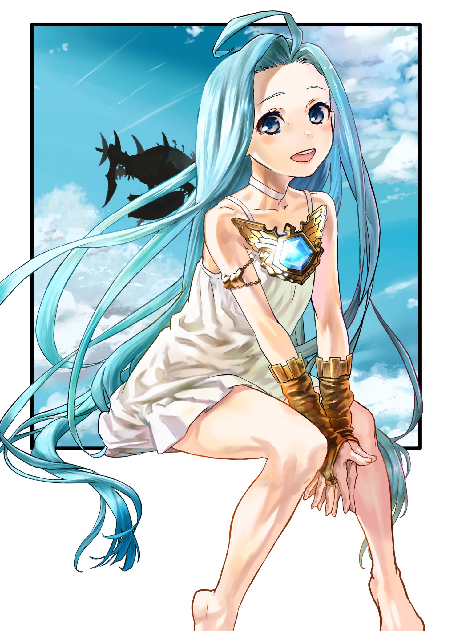 Uzivatel 四方山 与太話 Na Twitteru グラブル観てのラクガキ ルリア グラブル グランブルーファンタジー ルリア T Co Sh8nna1koh Twitter