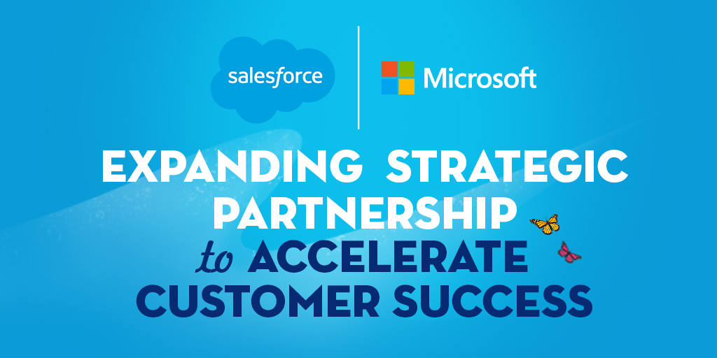We’re excited to name @Microsoft Azure as our public cloud provider for @marketingcloud to help customers scale and grow AND we will introduce a new integration between @salescloud and @ServiceCloud w/ @MicrosoftTeams to help boost productivity. Learn more https://sforce.co/375pROR
