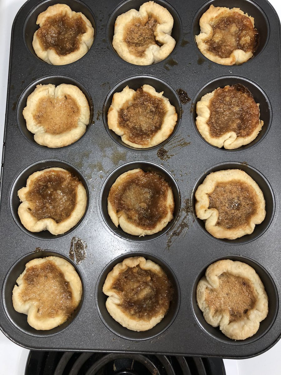 PWarecki's tweet photo. HFA Butter Tarts... breakfast of champions 😂 https://t.co/HapXaAlXHG