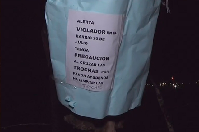 Comunidad identificó a supuesto violador de varias mujeres en trocha de Barranquillahttp://bit.ly/2XivxAG