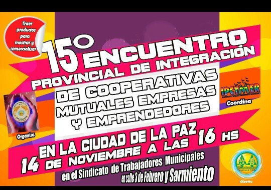 cooperativaOK's tweet photo. ENCUENTRO PROVINCIAL #IPCYMER #cooperativas #mutual #Empresas #Economia #economiaSocial https://t.co/6CREd2mdSJ