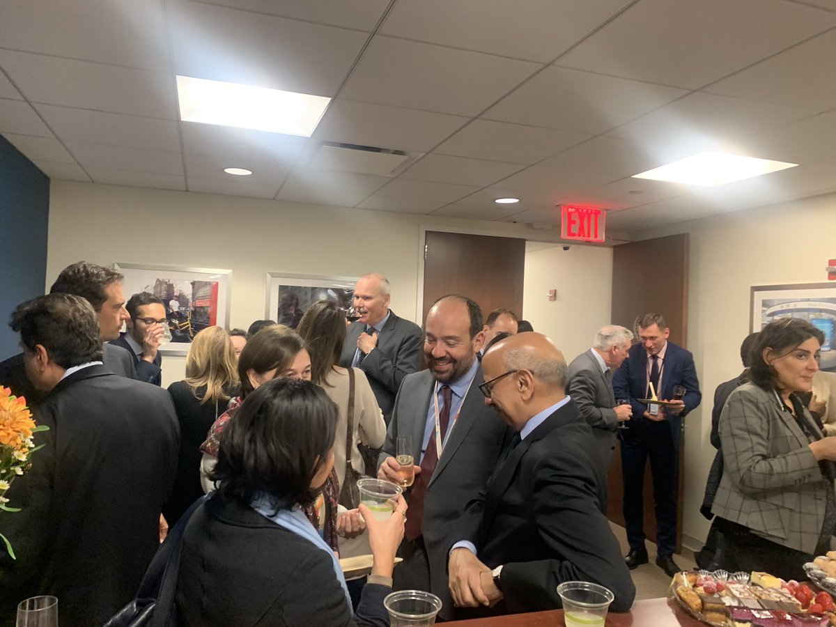 Thank you to all colleagues for coming to @vinciuscp’s farewell reception! We wish our Director all the best in his next @ilo post 🎉 #DecentWork #ILO100