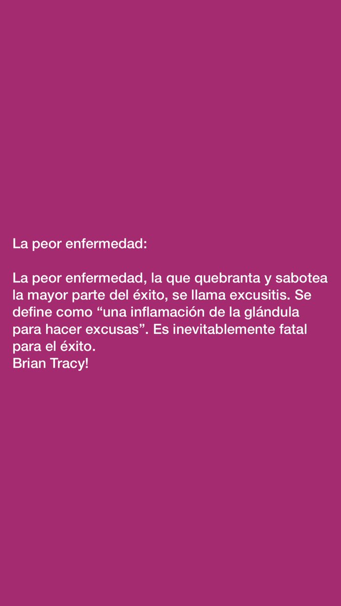 hernandomarin's tweet image. #excusitis