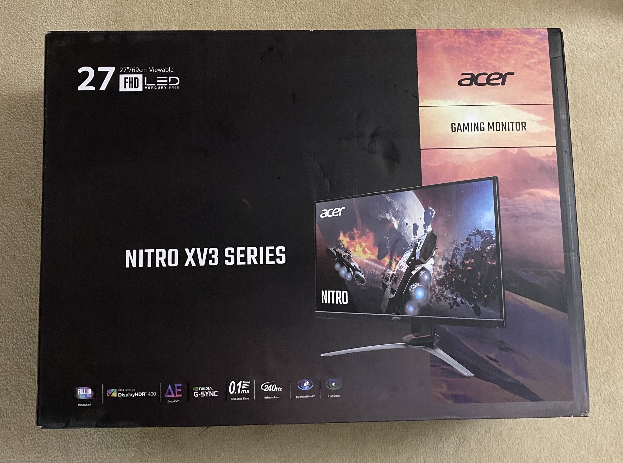 Acer nitro xv273 deals