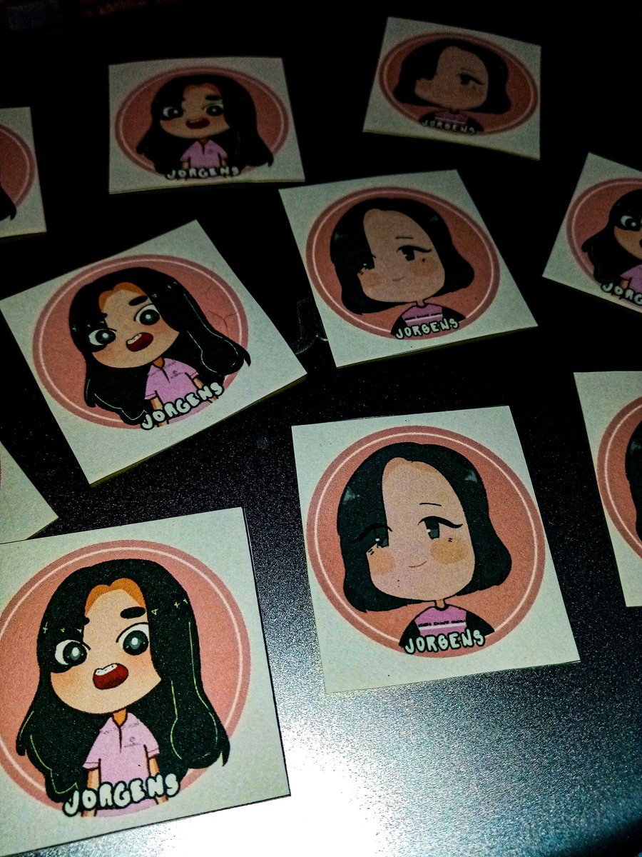 cjorgens_'s tweet image. aAgggHHHH lemme flex these cute stickers made by mi frenddd ❤️ @nicsdoesart #customizedstickers #ceu