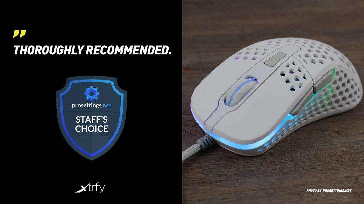 Xtrfy Prosettings Has Reviewed The Xtrfy M4 Short Version Thoroughly Recommended Long Version T Co Mswm0ma2ke Xtrfy M4 Ultralight Gaming Mouse Esports T Co Dgqeifkuxi