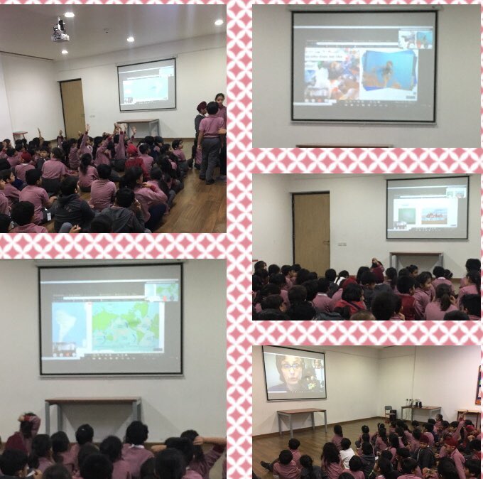 varmaseemz's tweet image. Learners of Grade 2 today had a very interesting and interactive Skype session with Ms Manuel from Portugal, on #SDGLifebelowwater, who shared the ways in which plastic is polluting our oceans and hurting the sea life.
#microsoftgloballearningconnection #pypatGGS #environment
