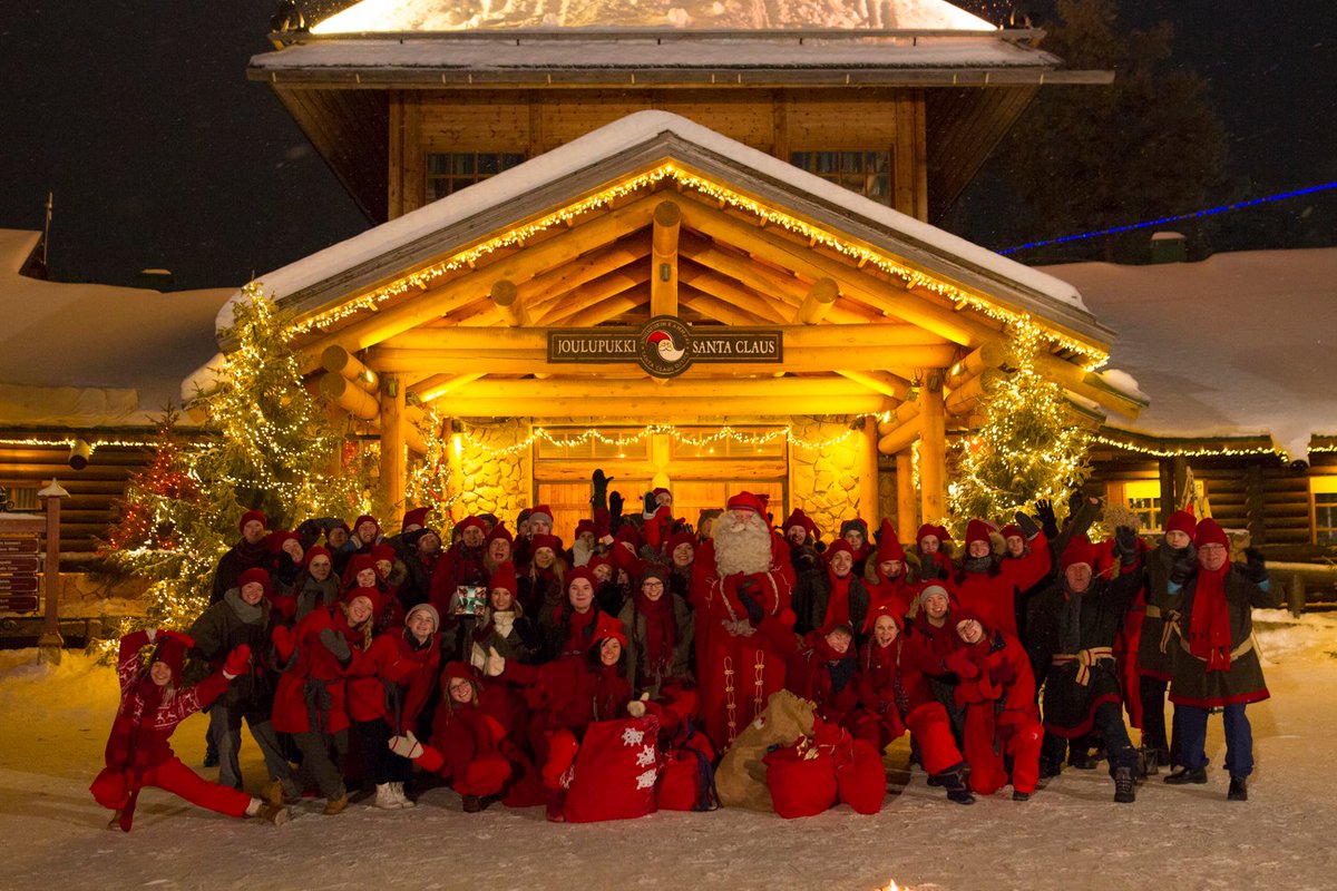 Santas_Office's tweet photo. Hi there! Finally we are in Twitter! You'll find us #Elves #tweet about our daily lives and about #SantaClaus here at the #ArcticCircle in #Rovaniemi #Lapland #Finland https://t.co/ruVM0mI1Ic