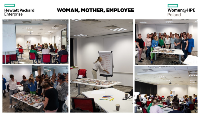 HPE Wroclaw women had a chance to attend a session to talk about different roles in their lives. This workshop helped them realize what needs to address in order to make better choices for themselves, and taught about managing work-life balance dy.si/btBJT