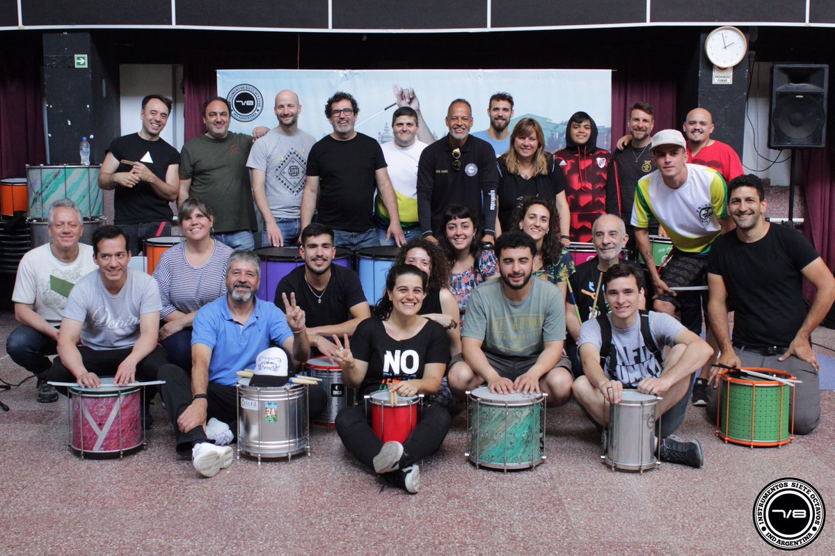 Clínica con #MestreMemeu #SambaReggae