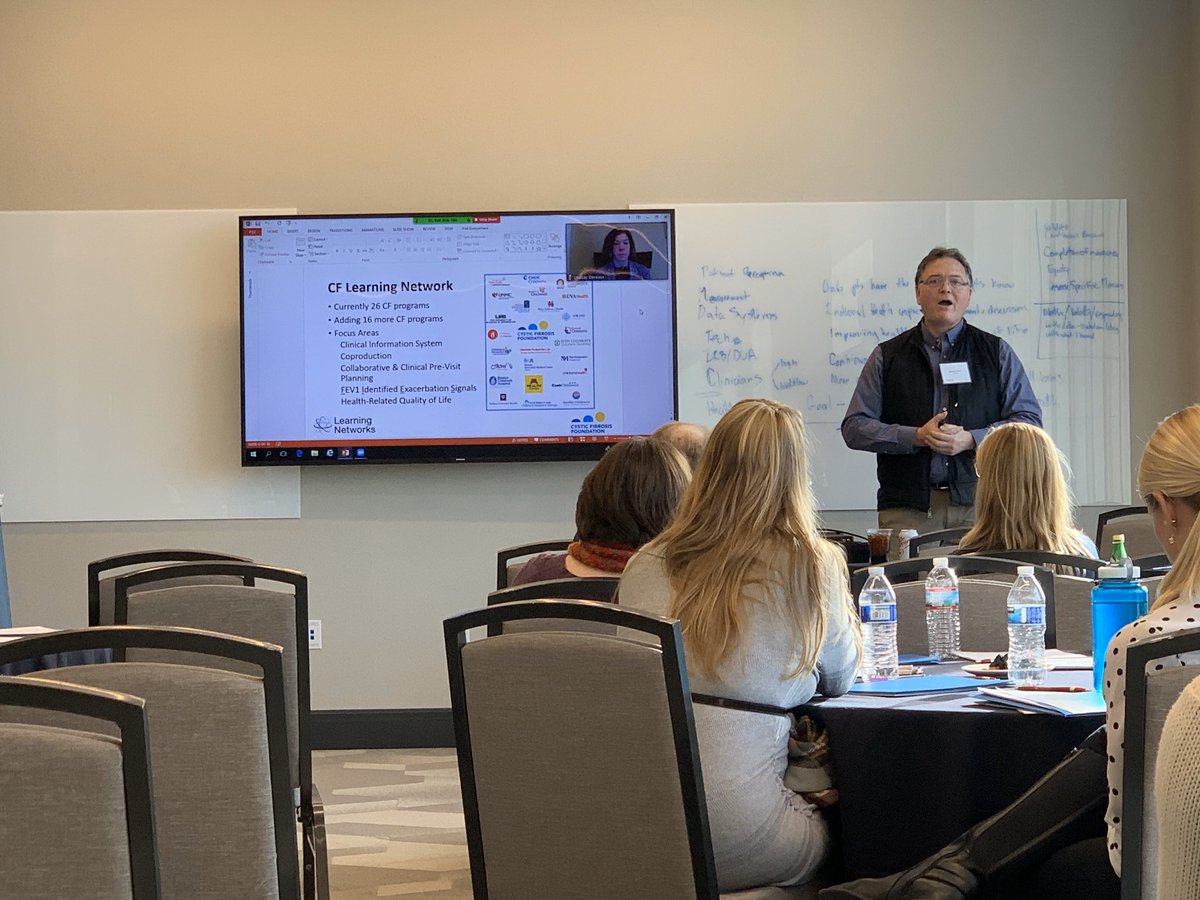 LearningNetwrks's tweet photo. Cystic Fibrosis Learning Network: Parents and Patients Leading as Full Partners
@TheCFLN @pedspulmmike @KSabadosa
#FallLNCC2019 #ImprovingTogether #Coproduction #CFLN https://t.co/fHxK2XcQ9X
