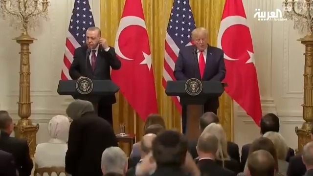 المؤتمر الصحفي لـــ #ترمب و #أردوغان.. إحراج وتجاهل وفكاهة