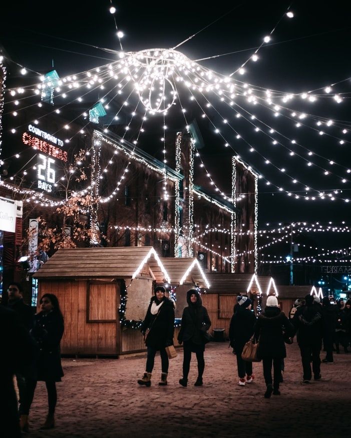 The most magical festive experience is back! The Toronto Christmas Market opens today. The distillery district transforms into a holiday heaven filled with  lights, music, food, drinks and Christmas displays. 

<a href="/toxmasmarket/">Toronto Christmas Market</a>
<a href="/distilleryto/">The Distillery District</a>
