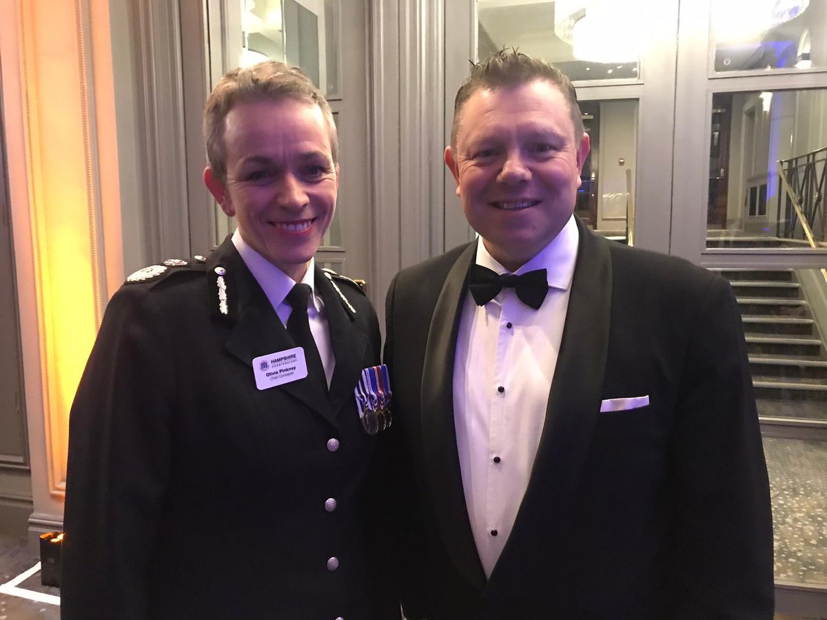 Great to have @PFEW_Chair and <a href="/OPinkney/">OGDiamond_Pinkney</a> with us tonight at the #WorldClassPolicing Awards