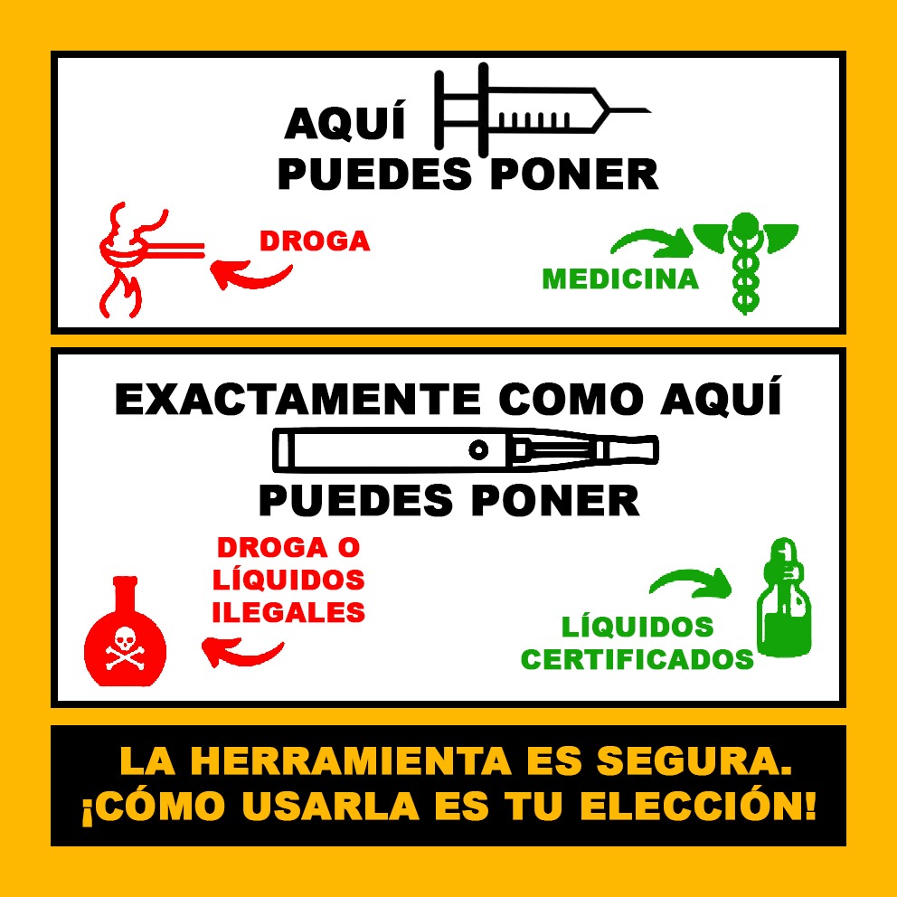 ElMonoVapeador's tweet photo. Es así de sencillo #YoSoyLaPrueba #ElVapeoSalvaVidas https://t.co/3IvEiRc8yE