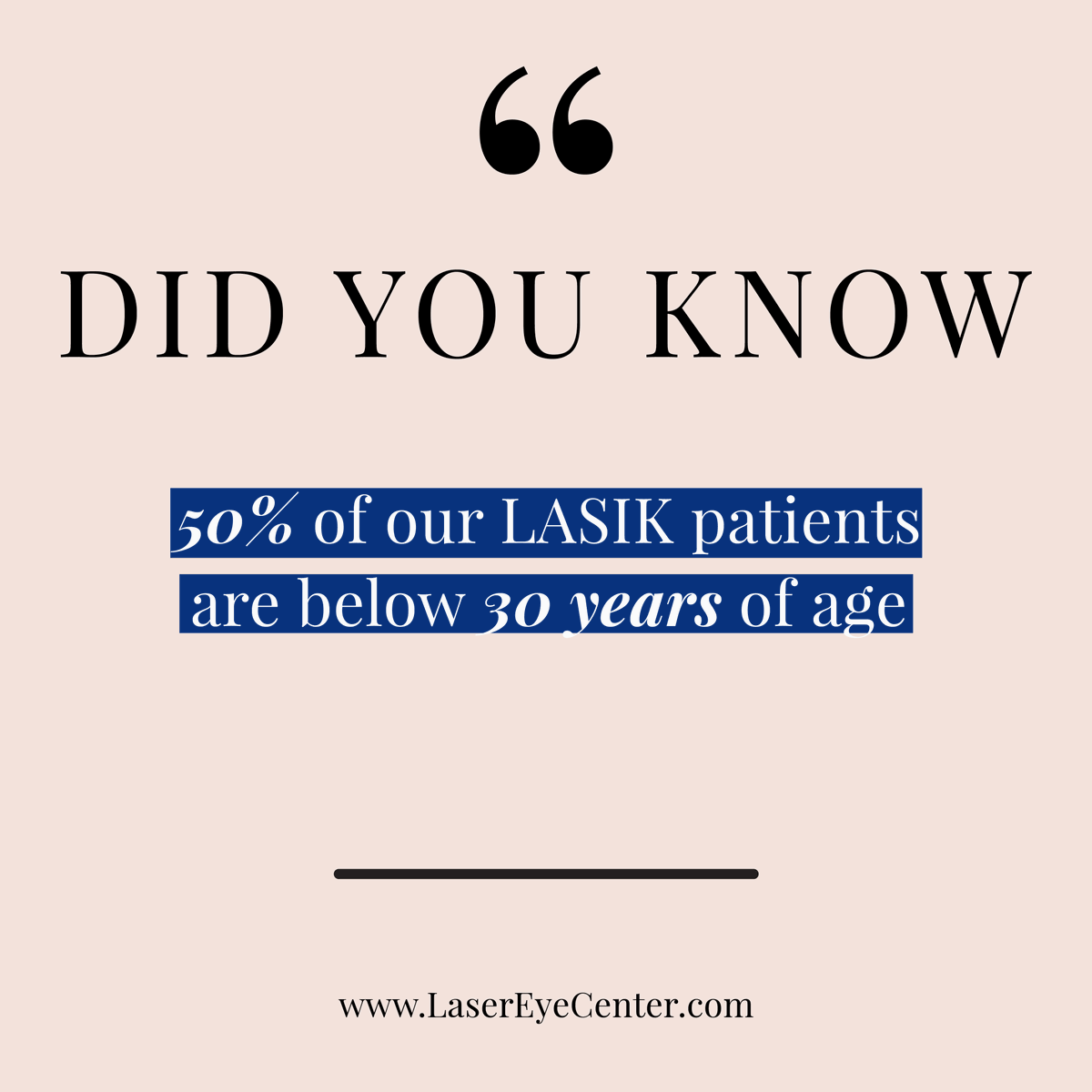 lasereyecenter's tweet photo. More &amp; more millenials are gravitating to the life-changing benefits of lasik
.
.
.
.
.
#perfectvision #lasikeyesurgery #lasiksurgery #didyouknow #lifeinperfectvision
#eyehealthtips #lifechanging #eyetreatment #eyetreatments #lasersurgery #lasereyecenter
#besteyecenterinthewo ... https://t.co/E6FZqOedrV